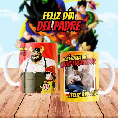 vectores plantilas PAPá,FESTEJO,FESTIVIDAD,CARICATURA,SUPERHéROE,DRAGON BALL,MARCO FOTO,ANIME,